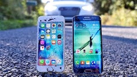 iPhone 6s vs Samsung S6 Edge Drop Test! 